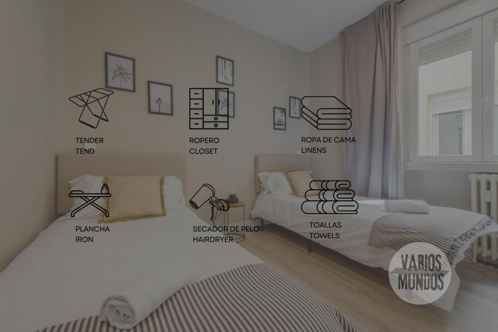Апартаменти Cool Piso De 3Hab En El Centro De Madrid-La Latina Екстер'єр фото